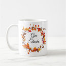 Search for fall harvest mugs Leaves