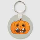 Search for halloween jack o lantern key rings Orange