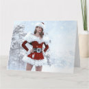 Search for beautiful woman cards Winter