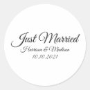 Search for newly weds stickers Elegant