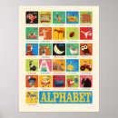 Search for retro alphabet posters For kids