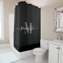 Search for trendy shower curtains Script