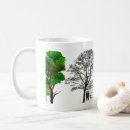 Search for tree silhouette mugs Nature