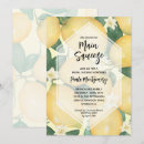 Search for main squeeze bridal shower invitations Yellow