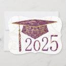 Search for school colors graduation invitations Class of 2025