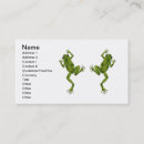 Search for tree frog business cards Toad