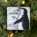 Search for antarctica christmas tree decorations Chinstrap penguin