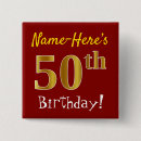 Search for 50th birthday badges Fifty years old