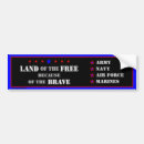 Search for red army bumper stickers Air force