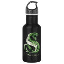 Search for slytherin water bottles Watercolor