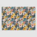 Search for pink floral pattern tissue paper Blue