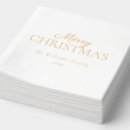 Search for elegant christmas napkins Typography
