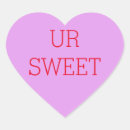 Search for red candy stickers Heart
