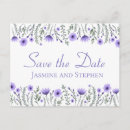 Search for lavender save the date postcards Engagement
