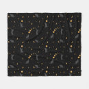 Search for halloween black cat blankets Feline