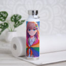 Search for anime water bottles Rainbow