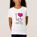 Search for i love my sister tshirts Pink