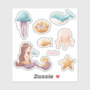 Search for mermaid princess stickers Pink