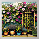 Search for trellis art Clematis