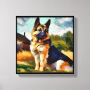 Search for german shepherd canvas prints Canine