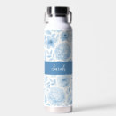 Search for floral water bottles Chic floral pattern