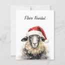 Search for fleece navidad christmas cards Sheep