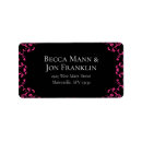 Search for goth return address labels Black