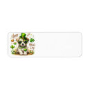 Search for cute st patricks day return address labels Dog