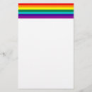 Search for rainbow stationery paper Pride