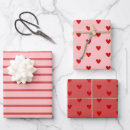 Search for pink and red wrapping paper Valentine