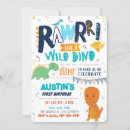 Search for stomp chomp roar invitations Wild one