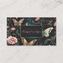 Search for magic business cards Witchy