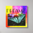 Search for colourful butterfly canvas prints Yellow