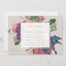 Search for beige roses wedding invitations Boho
