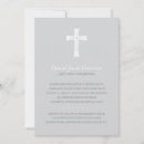 Search for grey first communion invitations Eucharist