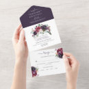 Search for purple and red invitations Boho