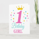 Search for daughter 1st birthday cards Princess
