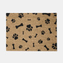 Search for dog paw print doormats Animals