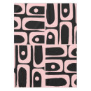 Search for pink and black tablecloths Retro