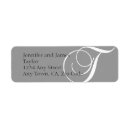 Search for monogram t return address labels Letter