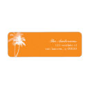 Search for sea shells return address labels Tropical