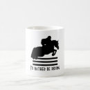 Search for equestrian mugs Hunter jumper
