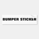 Search for plain bumper stickers Black and white