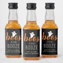Search for halloween bottle labels Boos and booze