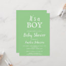 Search for green baby girl shower invitations Typography