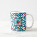 Search for green red white mugs Blue