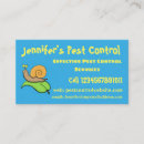 Search for snail business cards Cartoon