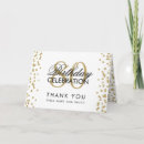 Search for glitter thank you cards Gold