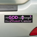 Search for cancer bumper stickers Breast cancer awareness