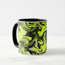 Search for green swirl mugs Green and black